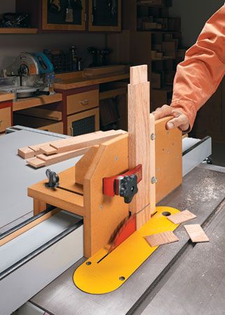 Adjustable Tenon Jig | Woodsmith Plans Tenon Jig, Woodsmith Plans, Woodworking Jig Plans, Table Saw Fence, Woodworking Table Saw, Table Saw Jigs, Diy Table Saw, Woodworking Jig, Wood Shop Projects