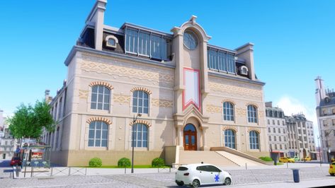 Mlb Shifting Visuals, Miraculous School Background, Miraculous Ladybug Visualization, Miraculous Ladybug Paris Background, Miraculous Ladybug School Background, Miraculous Ladybug Visuals, Shifting To Miraculous, Miraculous Ladybug Shifting, Miraculous Ladybug Background