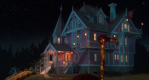 Victorian home #victorian #home Coraline House, Halloween Desktop Wallpaper, The Pink Palace, Laika Studios, Coraline Movie, Coraline Aesthetic, Coraline Jones, Pink Palace, Laptop Backgrounds