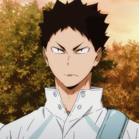 #haikyuu #iwaizumi #aobajohsai Haikyuu Iwaizumi, Iwaizumi Hajime, Haruichi Furudate, Haikyuu Volleyball, Kuroo Tetsurou, Volleyball Anime, Haikyuu Characters, Yamaguchi, Calm Down