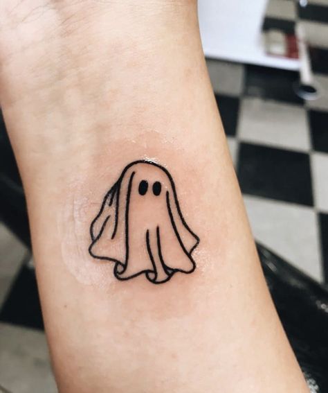 Ghost Tattoo, Simple Tattoo, Tattoo On, Tattoo Ideas, Ghost, Tattoos