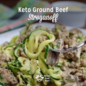 Beef Zucchini Recipes, Ground Beef Zucchini Recipes, Zucchini Recipes For Dinner, Keto Ground Beef Stroganoff, Ground Beef Zucchini, Beef Zucchini, Free Noodles, Keto Ground Beef, 21 Day Sugar Detox