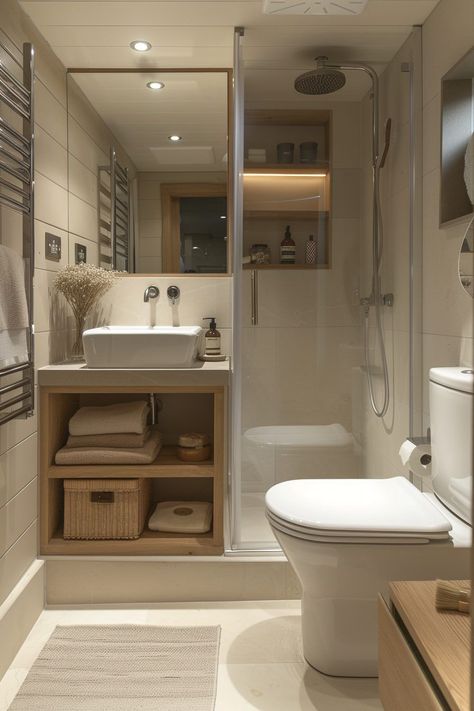 Corner Toilet Sink, Ultra Small Bathroom, Tiny Corner Shower Bathroom, Small Bathroom Remodel With Corner Shower Only, Sink In Shower Small Spaces, Cr Ideas Small Spaces, Clever Bathroom Design, Awkward Shaped Bathroom, Small Bathroom Without Toilet