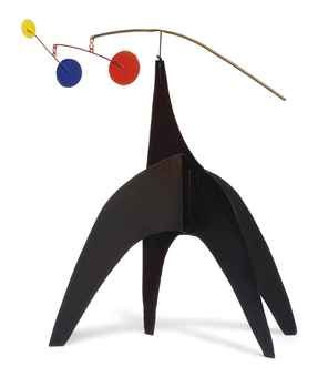 Maquette for Théâtre de Nice Calder Mobile, Sculpture Projects, Alexander Calder, Unique Sculptures, Steel Art, Sculpture Installation, Modern Sculpture, Sculptures & Statues, Abstract Sculpture