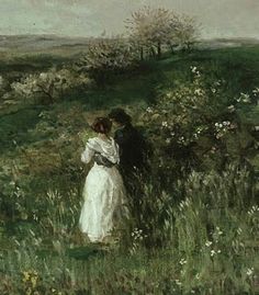 Two People, Flowers