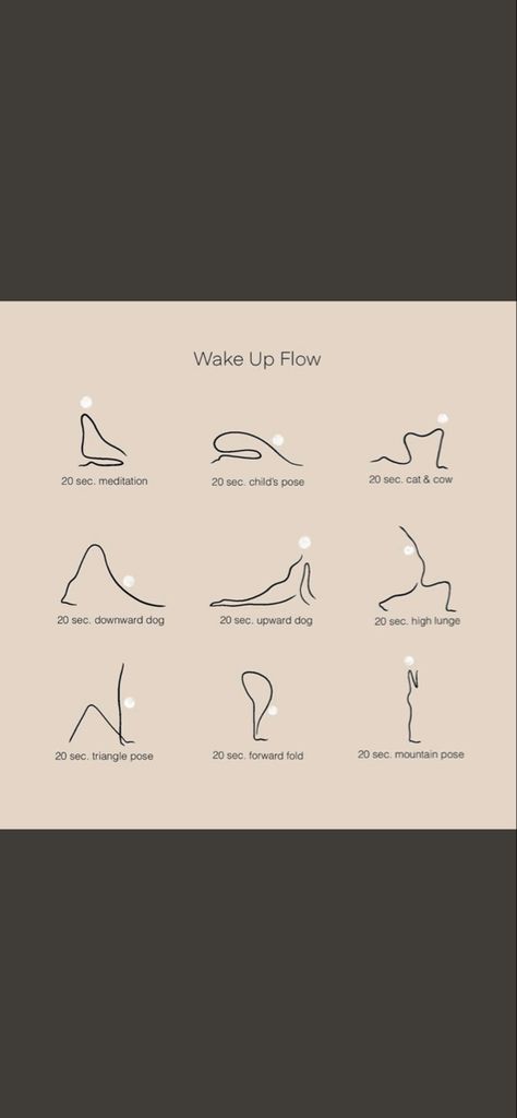 Wake Up Flow, Yoga Morning, Wake Up Yoga, Morning Stretches, Health Routine, Fitness Business, Aerial Yoga, Move Your Body, Mini Drawings