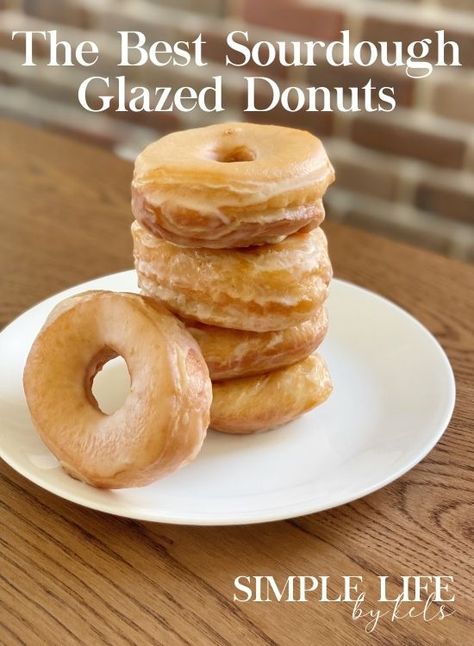 Sourdough Discard Donuts Baked, Sourdough Cake Recipes, Sourdough Doughnut Recipe, Donut Recipe No Yeast, Sourdough Donut Recipe, Donut Stack, Specialty Breads, Sourdough Breakfast, Best Moist Chocolate Cake