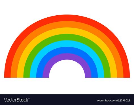 Rainbow Images Free Printable, Rainbow Pictures For Kids, Rainbow Images, Rainbow Tattoos, Rainbow Pictures, Unicorn Birthday Cake, Rainbow Rocks, Birthday Cake Topper Printable, Bear Illustration