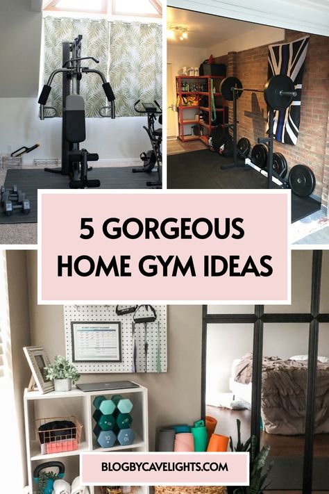 🏋️‍♂️ Ready to transform your space? Check out these 5 brilliant home gym ideas to create the ultimate fitness haven! Whether you’re working with a small home gym or a full gym interior design, we’ve got you covered. Click to see more! 🔥 Living Room Gym Ideas, Small Basement Gym Ideas, Basement Gym Design, In Home Gym Ideas Small Spaces, Work Out Room Ideas Home, Exercise Room Ideas, Home Crossfit Gym, Home Gym Ideas Small Bedroom, Gym Home Design