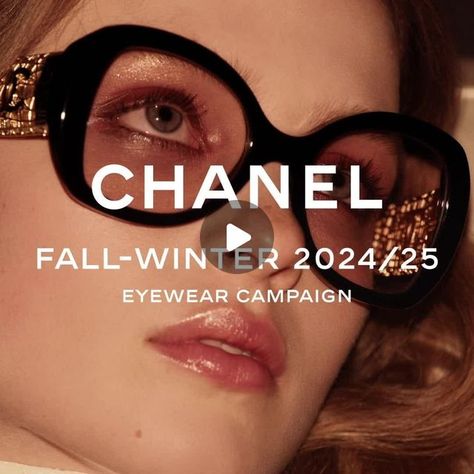 CHANEL on Instagram: "An emblematic code of the House, tweed inspires the CHANEL Fall-Winter 2024/25 eyewear collection, embodied by model Ella McCutcheon.

Reminiscent of the seventies, the campaign is directed by Inez & Vinoodh.

The collection is now available in boutiques." Ella Mccutcheon, Inez Vinoodh, Chanel Eyewear, Eyewear Campaign, The Seventies, Winter 2024, The Collection, The House, Fall Winter