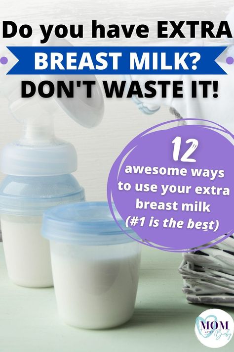 Do you have left over breast milk sitting around? Pump a little too much milk? Don't let it spoil & go to waste, instead, try one of these 12, probably surprising, ways to use your milk! Heard of a milk bath? What about breast milk diaper ointment? Oh yeah, read on! #breastmilk #breastfeeding Breast Milk Bath For Baby, Breastmilk Diaper Rash Cream, Breastmilk Butter, Breast Milk Diaper Rash Cream, Breastmilk Ideas, Breast Milk Lotion, Diaper Rash Cream Recipe, Diaper Cream Recipe, Breastmilk Recipes