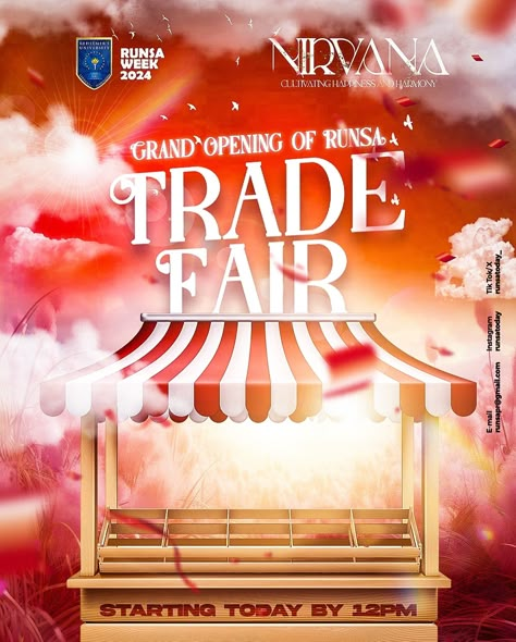 Trade fair design #design #graphicdesign #thegoshenmedia #goshenmedia #flyerdesign #graphicdesigner Trade Fair Design, Flyer Design Layout Templates, Creative Pubmat, Retro Pubmat, Creative Booth Design, Graphic Edits, Drawn Borders, Pubmat Ideas, Creative Booths