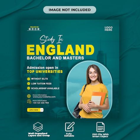 Study In England, About Study, Design For Social Media, E-learning, Tuition Fees, Top Universities, Social Media Page Design, Facebook Cover Photos, Study Abroad