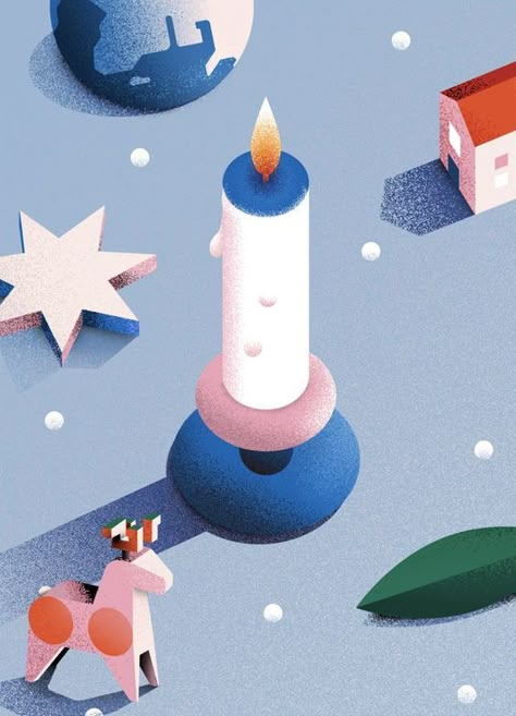 Candle Graphic Design, Christmas Illust, Candle Illustration, Christmas Graphic Design, 달력 디자인, Winter Illustration, 카드 디자인, Design Paper, Christmas Poster