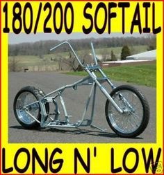 200 SOFTAIL BOBBER CHOPPER FRAME ROLLING CHASSIS HARLEY on PopScreen Bobber Motorcycle Diy, Bobber Kit, Harley Softail Custom, Bobber Parts, Panhead Bobber, Panhead Chopper, Chopper Frames, Big Dog Motorcycle, Softail Bobber