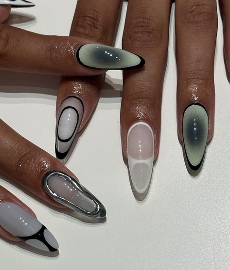 Y2k Designs, Airbrush Nail Art, Bubble Nails, Instant Nails, 3d Nail Designs, Fake Nails Long, Airbrush Nails, French Manicures, Classic French Manicure