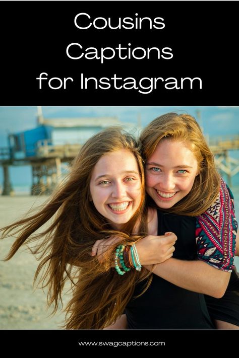 Strengthening family bonds one caption at a time! Discover the perfect cousins captions for Instagram to celebrate the love and memories shared with your favorite cousins. #CousinsForever #FamilyLove #MemoriesWithCousins #BondsThatLast #CousinTime #FamilyConnection #CousinGoals #LoveMyCousins #FamilyFirst #CousinsAreTheBest Cousin Quotes Memories, Crazy Cousins Captions, Cousins Day Out Captions, Caption For Cousins Pictures Instagram, Funny Caption For Cousins Pictures, Cousins Aesthetic Quotes, Cousin Instagram Captions, Caption For Cousins Squad, Captions For Cousins Pictures