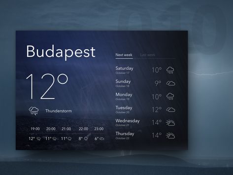 Day 10 - Weather WIdget by Bence Vitarius Weather App Design, Weather Ui, Weather Widget, Google Chrome Extensions, Inexpensive Crafts, Weather App, Finding A Hobby, Chrome Extensions, Widget Design