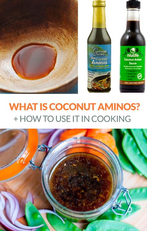 What are Coconut Aminos & How To Use This Condiment in Cooking (Paleo, Gluten-free, Whole30) #coconutaminos #sauces #condiments #soyfree #whole30 #paleo Paleo Sushi, Ginger Salad Dressings, Banana Flour, Low Oxalate, Coconut Oil For Acne, Coconut Benefits, Coconut Aminos, Power Bowls, Recipes Paleo