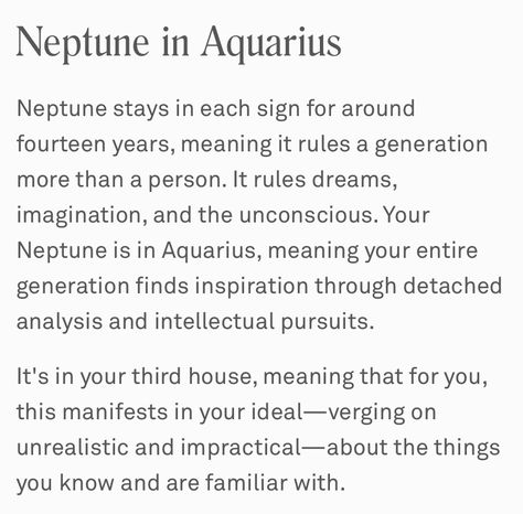 Neptune In Aquarius, Aquarius Astrology, Capricorn Rising, Astrology Aquarius, Air Signs, Astrology Chart, Fire Signs, Earth Signs, Astrology