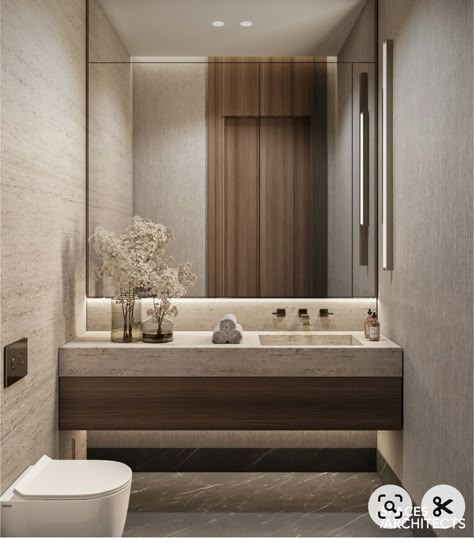 The Block 2023 Bathrooms, Residential Bathroom Design, Sand Bathroom Ideas, Quiet Luxury Bathroom, Modern Earthy Bathroom, Modern Guest Bathroom Design, Guest Bathroom Interior Design, Modern Main Bathroom, Toilet Interior Design