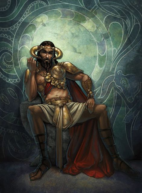 Barbarian King, Son Of Zeus, The Minotaur, Greek And Roman Mythology, Roman Mythology, Greek Gods, Ancient Greece, Gods And Goddesses, Greek Mythology