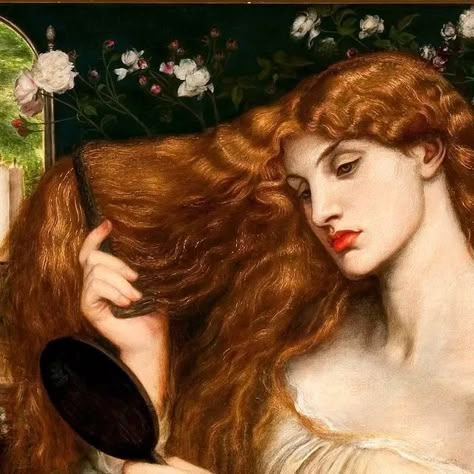 Tate on Instagram: "🌹 Meet Lady Lilith, a portrait by Dante Gabriel Rossetti, first painted in 1868 to show Fanny Cornforth, then altered in 1872 to represent Alexa Wilding. Gabriel associates Lilith with feminine power, connecting her to ‘New Women’ of the time who were campaigning for equal rights. In a sonnet inscribed on the frame of the painting, Gabriel describes sensual love and ‘the perilous principle in the world being female from the first’. For Gabriel, hair was an expression of wom Gabriel Rossetti, Edward Burne Jones, Dante Gabriel Rossetti, The Garden Of Eden, Kris Kristofferson, Biblical Art, Pre Raphaelite, Feminine Power, Garden Of Eden