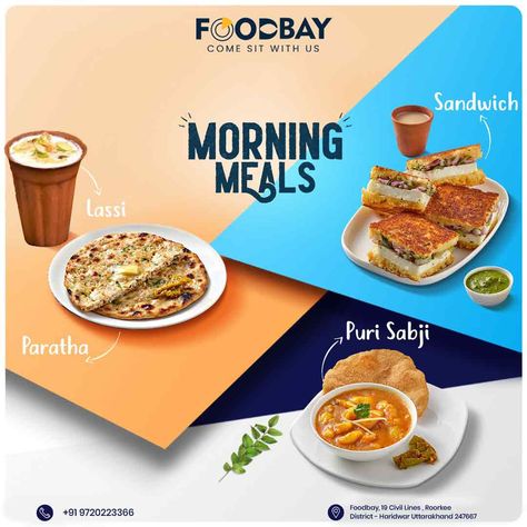 Start your day right with FoodBay's irresistible breakfast specials, designed to energize your morning without straining your wallet. Our menu offers a delightful array of mouth-watering options, all at unbeatable prices! call us: +919720223366 Reach Us: Food Bay 19, Haridwar Rd, Civil Lines, Roorkee, Uttarakhand 247667 #foodie #foodlove #chickenfried #burgrill #Zomato #instagram #instadaily #instagood #instafood #burgertime #burgerlove #FoodOffers #tastebuds #FoodieDeals #roorkee #FoodieD... Food Marketing Design, Sasha Fitness, Hotel Ads, Us Food, Breakfast Specials, Breakfast Places, Food Template, Paper Note, Food Graphic Design