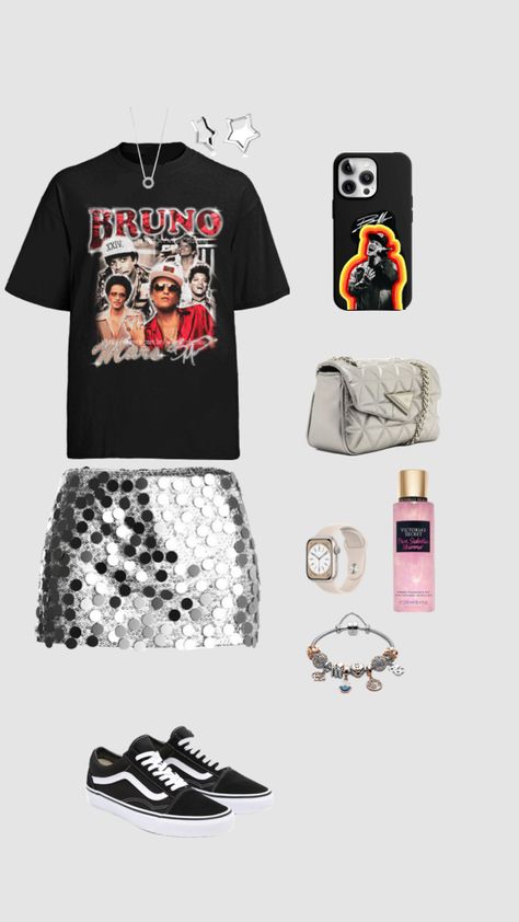 Bruno Mars Style, Bruno Mars Show, Bruno Mars Concert, Look Festival, Concert Fits, Festival Looks, Bruno Mars, Concert Outfit, Get Dressed