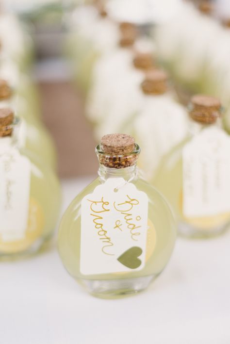 Photography: Michelle Lange - michellelange.com  Read More: http://www.stylemepretty.com/2014/10/24/classic-old-hollywood-glamour-at-highlands-country-club/ Old Hollywood Wedding Favors, Charleston Wedding Favors, Olive Oil Wedding Favors, Backyard Tent Wedding, Reception Gifts, Favour Ideas, Edible Wedding Favors, Practical Wedding, Wedding Items