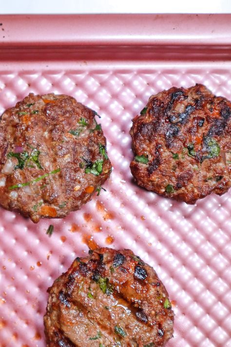 Homemade Bison Burgers, Bison Recipes Burger, Bison Burgers Recipe, Bison Burgers Seasoning, Ground Bison Recipes Burger, Cyclical Eating, Bison Sliders Recipe, Best Bison Burger Recipe, Ground Bison Recipes Healthy