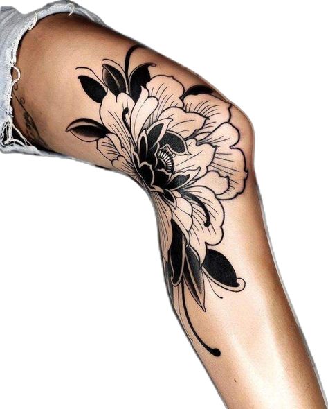 Leg Tattoo Traditional Black, Japanese Flower Leg Sleeve Tattoo, Mandala Feet Tattoos For Women, Dark Tattoos For Women Sleeve, Leg Pieces Tattoo, Shin Floral Tattoo, Flower Arm Tattoos For Women Sleeve, Inner Calf Tattoos For Women, Japanese Leg Tattoo Women