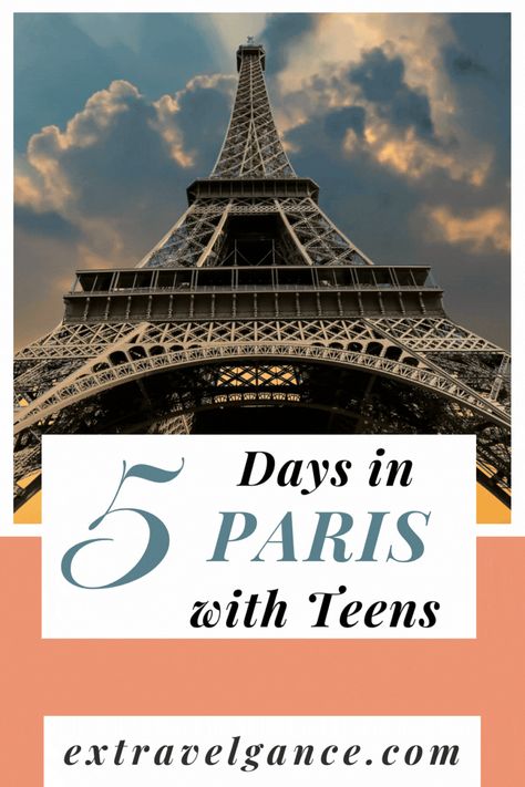 Headed to Paris with teens and want to make the most of it? Here's our itinerary and ideas for five days in Paris! Best Day Trips From Paris, 2 Day Itinerary Paris, 6 Day Paris Itinerary, Paris 5 Day Itinerary, Paris With Teens, 5 Days In Paris, 4 Days In Paris, Charles De Gaulle Airport, Paris Itinerary