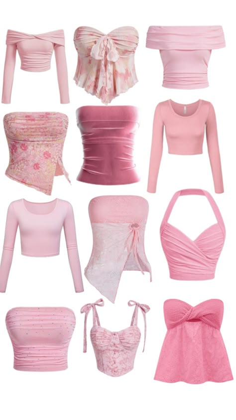 Pink Top Ideas, All Pink, Top Ideas, Pink Fits, Elegante Casual, 2000s Fashion Outfits, Cute Everyday Outfits, Pink Outfits, Really Cute Outfits