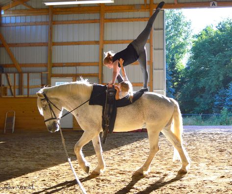 Cantering Horse, Vaulting Horses, Vaulting Horse, Equestrian Vaulting, Vaulting Equestrian, Horse Vaulting, Strong Back, Horse World, Equestrian Sports