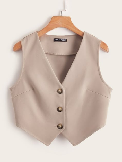 Sleeveless Vest Outfit, Sleevless Jacket, Plain Vest, Trendy Suits, Women Blazers, Woman Vest, Beige Vest, Sleeveless Blazer, Women Suits