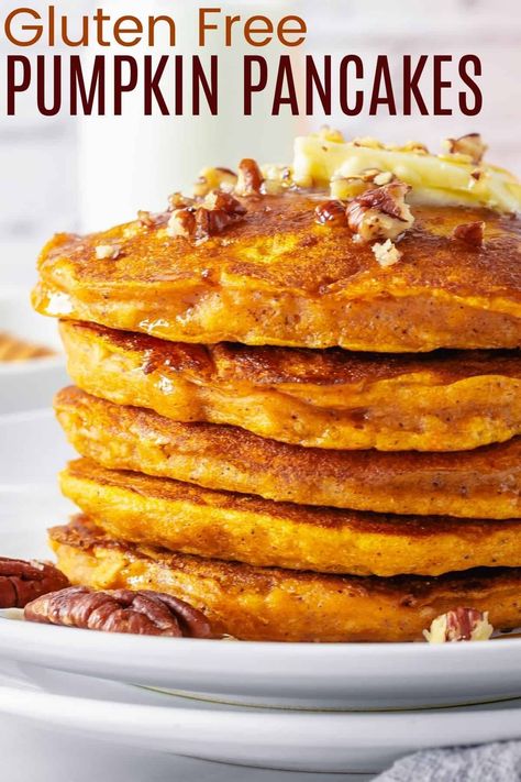 Pancakes Cupcakes, Gluten Free Pumpkin Pancakes, Hot Oatmeal, Fluffiest Pancakes, Pumpkin Breakfast Recipes, Slow Cooker Oatmeal, Chips Recipes, Freeze Pancakes, Kale Chip Recipes