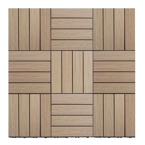 Naturale Composite 12" x 12" Interlocking Deck Tiles in Canadian Maple Wood Deck Texture, Composite Deck Tiles, Balcony Tiles, Wood Floor Texture, Flooring Texture, Outdoor Deck Tiles, Interlocking Deck Tiles, Exterior Tiles, Balcony Flooring