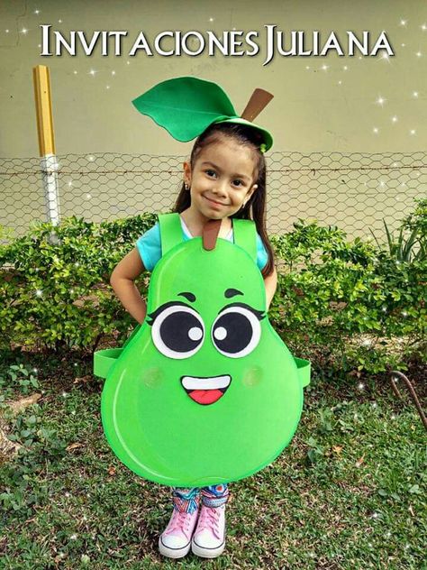 Diy Fruit Costume, Fruit Fancy Dress, Fruit Costumes, School Kids Crafts, Fall Arts And Crafts, Fruits For Kids, Diy Costumes Kids, Baby Learning Activities, Animal Crafts For Kids