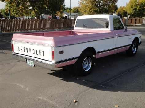 Pink Chevy Trucks, Pretty Trucks, Dream Trucks, Pink Truck, Old Ford Trucks, Classic Ford Trucks, Old Pickup Trucks, Jacked Up Trucks, Classic Pickup Trucks