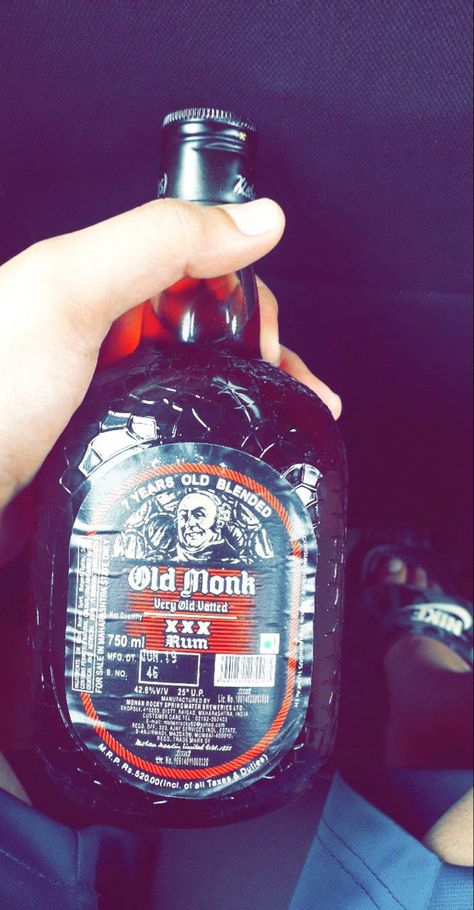 Old Monk Rum Photography, Old Monk Snap, Old Monk Rum, Old Monk, Aesthetic Captions, Mumbai City, Sky Photography Nature, Sky Moon, Doodle On Photo