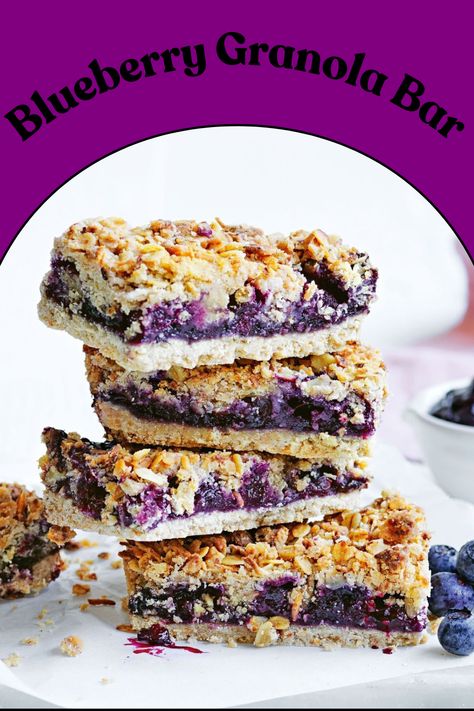 Blueberry Granola Bars https://www.theladychef.com/blueberry-granola-bars/ Blueberry Granola Bars, Best Granola Bars, Blueberry Granola, Healthy Granola Bars, Granola Recipe Homemade, Blueberry Chocolate, Granola Recipe Bars, Homemade Granola Bars, Wholesome Snacks