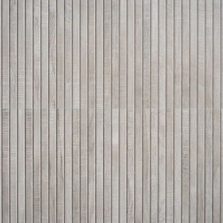 Ivy Hill Tile Montgomery Ribbon 24 in. x 48 in. Matte Porcelain Floor and Wall Tile (15.49 Sq. Ft. / Case) | Wayfair Ribbed Tile, Minimalist Texture, Burger Shop, Gray Porcelain Tile, Shower Wall Panels, Emser Tile, Tile Texture, Ceramic Subway Tile, Ceramic Mosaic Tile