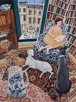 Artist Art | Lucy Almey Bird Art | Taunton Lucy Almey, October Coffee, Soyut Sanat Tabloları, Earl Grey, Art And Illustration, Dreamy Art, I Love Books, Whimsical Art, Bird Art