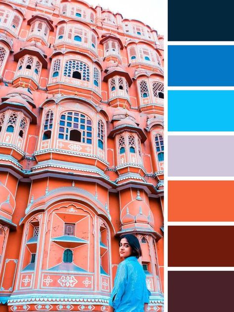 Jaipur Colour Palette, Indian Color Palette, Leather Inspiration, Wayfinding Signage Design, Indian Colours, Jaipur Rugs, India Colors, Wayfinding Signage, Color Mix