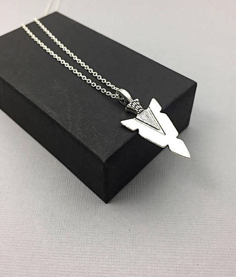 Silver Arrowhead Necklace Mens Arrowhead Necklace Arrowhead Arrowhead Jewelry, Arrowheads Jewelry, Viking Pendant, Arrowhead Necklace, Necklace Mens, Necklace Men, Silver 925 Necklace, Men's Necklace, Fashion Jewelry Necklaces