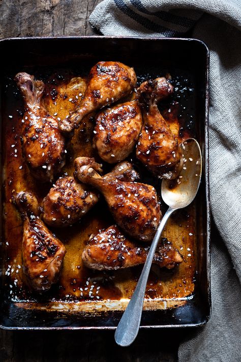 Honey Chicken Drumsticks, Best Lamb Shank Recipe, Sticky Honey Chicken, Chicken Drumsticks Recipe, Lamb Shank Recipe, Drumsticks Recipe, Honey Soy Chicken, Recipe Developer, Oxtail Recipes