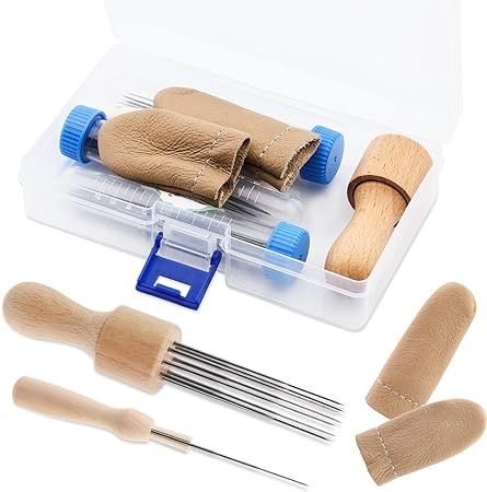 Amazon.com: IMZAY Needle Felting Tools, Needle Felting Supplies, Needle Felting Kit with 3 Size 30Pcs Needles Felting Needles,Wooden Handle, Finger Cots, Perfect for DIY Felting Wool Projects : Arts, Crafts & Sewing Needle Felting Tools, Finger Cots, Needle Felting Supplies, Felting Needles, Felting Diy, Needle Felting Diy, Product Must Haves, Useful Items, Felting Wool