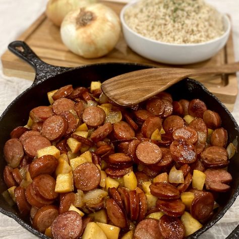 Turkey Kielbasa Recipes, Baked Beans From Scratch, Oven Baked Apple, Beans From Scratch, Polska Kielbasa, Kielbasa Recipes, Kielbasa Sausage, Hot Dog Recipes, Kielbasa