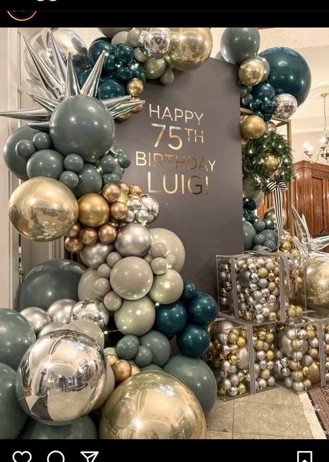 65 Birthday Balloon Ideas, 48 Birthday Party Ideas, 80th Birthday Balloons, 75 Birthday Decoration Ideas, 75th Birthday Party Decorations, Birthday Party Decoration Ideas, 80th Birthday Party Decorations, Happy 75th Birthday, 75th Birthday Parties